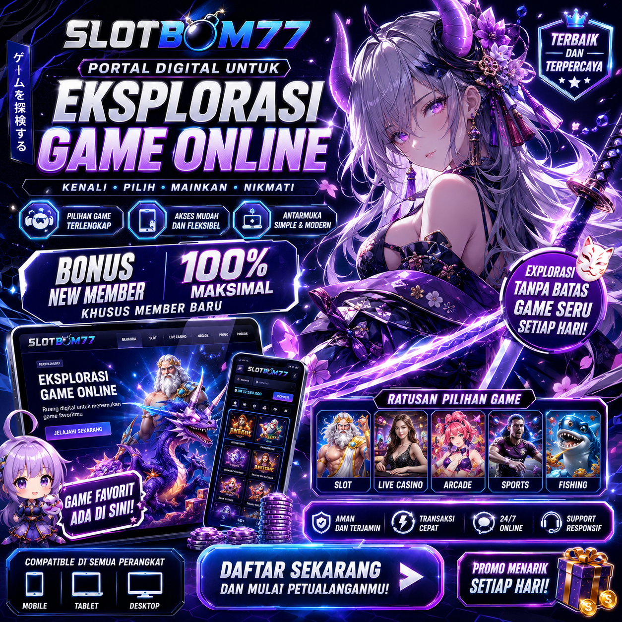 SLOTBOM77 | Portal Digital untuk Eksplorasi Game Online